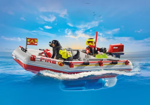 Tűzoltócsónak aqua scooterrel 71464