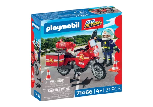 Motoros tűzoltó olajfoltokkal 71466