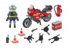 Motoros tűzoltó olajfoltokkal 71466