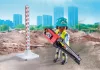 Útépítés úthengerrel és földmérővel 71751