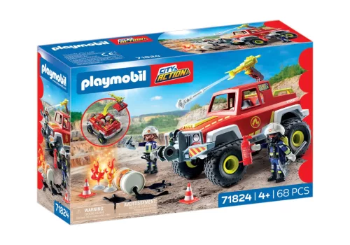 Tűzoltó dzsip vízágyúval 71824