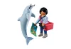 Állatkert: Delfin és látogató 72091