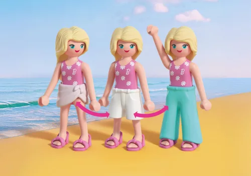 PLAYMOBIL x Barbie Tengerparti öltöző 72124