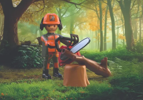 Erdei Munkás Láncfűrésszel 72150
