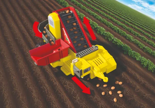 Nagy Traktor burgonya Betakrítógéppel 72161
