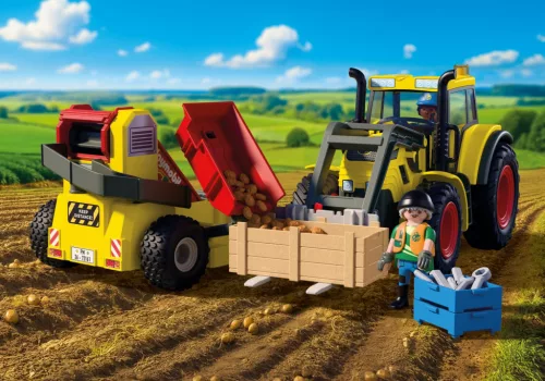 Nagy Traktor burgonya Betakrítógéppel 72161