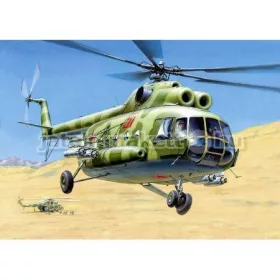   Zvezda MIL Mi-8T 'Hip-B' 1:72 makett helikopter (7230)
