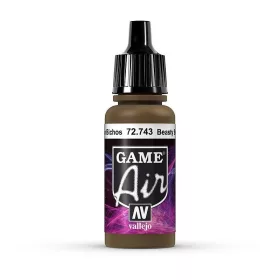 Vallejo - Game Air - Beasty Brown (72743) Akrilfesték