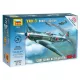 Zvezda Airplanes Yak-3 Soviet Fighter  1:72 makett repülő (7301)
