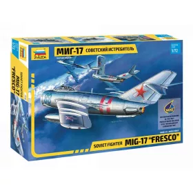 Zvezda MIG-17 Fresco  1:72 makett repülő (7318)