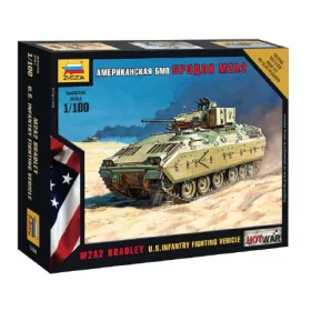   Zvezda Bradley Mini-kits modern  1:100 makett harcjármű (7406)