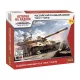 Zvezda T-90 MS Russian main battle tank 1:100 makett harcjármű (7434)