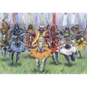 Zvezda Samurai Warriors-Cavalry  makett figura 1:72 (8025)