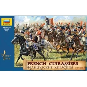   Zvezda French Cuirassiers /1807-1815/  makett figura 1:72 (8037)
