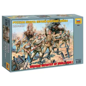 Zvezda Russian infantry WW I (1914-1928) 1:72 (8082)