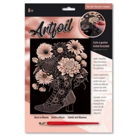 Mamut Virágos csizma, Rose Gold képkarcoló (8301953)