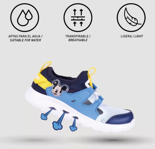 Disney Mickey Blue nyári sportcipő 23