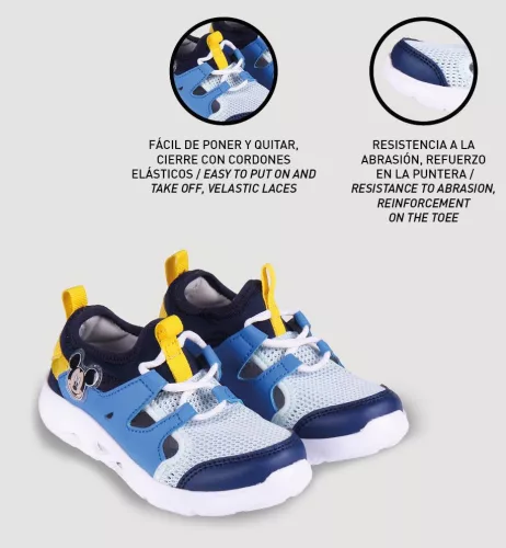 Disney Mickey Blue nyári sportcipő 24