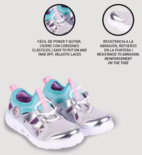 Disney Jégvarázs Silver nyári sportcipő 27