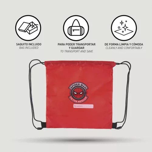 Pókember Rescue utcai cipő tornazsákkal 24