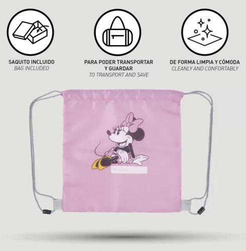 Disney Minnie Sitting utcai cipő tornazsákkal 28