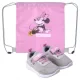 Disney Minnie Sitting utcai cipő tornazsákkal 30