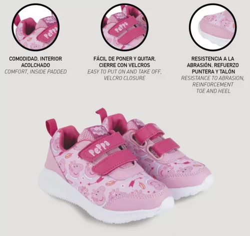 Peppa malac Arrow utcai cipő 26