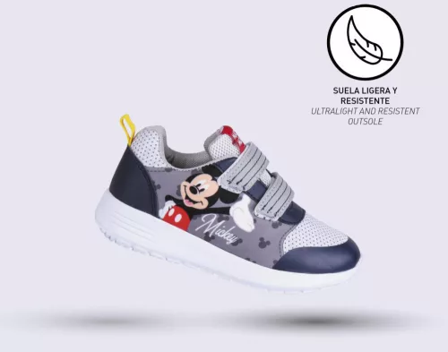 Disney Mickey Grey utcai cipő 28