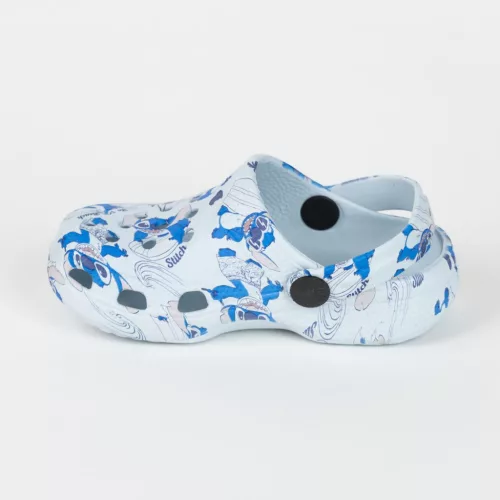 Disney Lilo és Stitch, A csillagkutya Beach gyerek papucs, clog 28/29