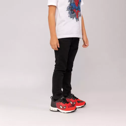 Pókember Red Vibe LED villogó, világító utcai cipő 26