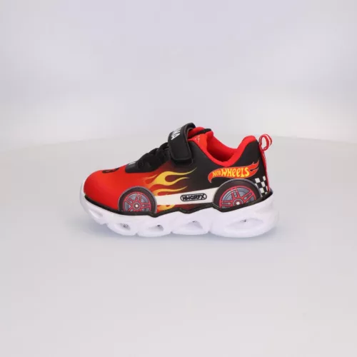 Hot Wheels Fire LED villogó, világító utcai cipő 27