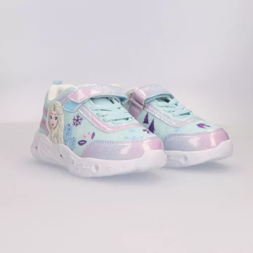 Disney Jégvarázs Sparkle LED villogó, világító utcai cipő 29
