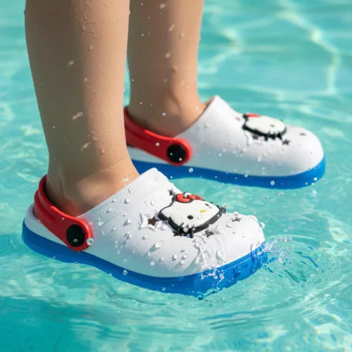 Hello Kitty Stars Premium gyerek papucs, clog 28/29