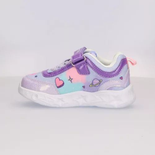 Disney Lilo és Stitch, A csillagkutya Cute Star LED villogó, világító utcai cipő 25