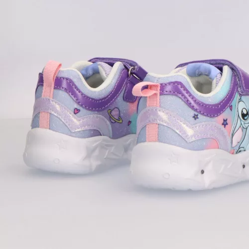 Disney Lilo és Stitch, A csillagkutya Cute Star LED villogó, világító utcai cipő 25