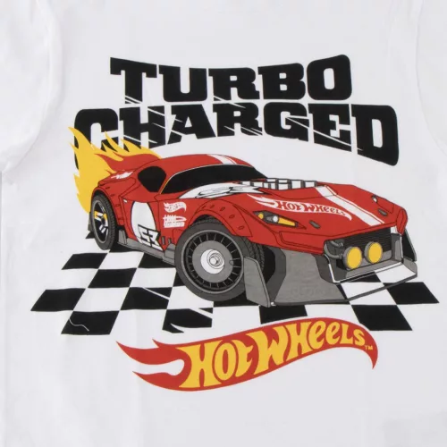 Hot Wheels Turbo gyerek rövid póló, felső 6 év / 116 cm