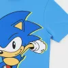 Sonic a sündisznó Run gyerek rövid póló, felső 8 év / 128 cm