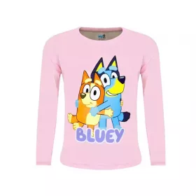 Bluey Hug Pink gyerek hosszú póló, felső 4 év / 104 cm