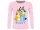 Bluey Hug Pink gyerek hosszú póló, felső 4 év / 104 cm