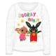 Bing Hooray Grey gyerek hosszú ujjú póló 2 év / 92 cm