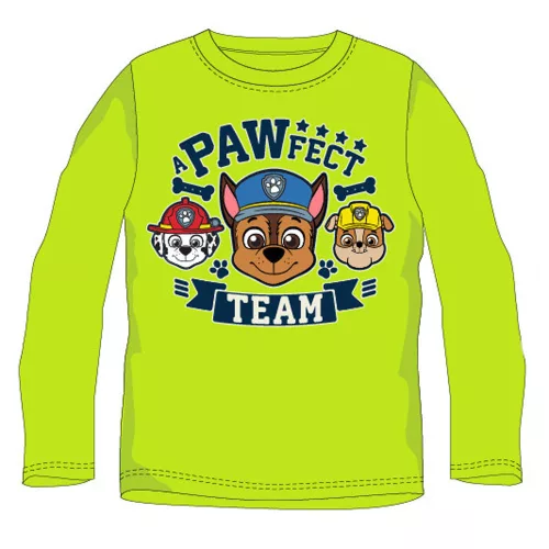 Mancs Őrjárat Pawfect gyerek hosszú póló, felső 6 év / 116 cm