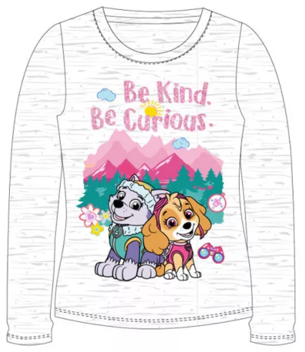 Mancs Őrjárat Be Kind gyerek hosszú póló, felső 3 év / 98 cm