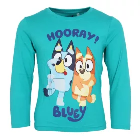  Bluey Hooray! Blue gyerek hosszú póló, felső 4 év / 104 cm
