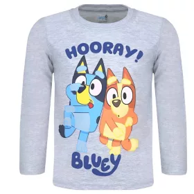  Bluey Hooray! Grey gyerek hosszú póló, felső 2 év / 92 cm