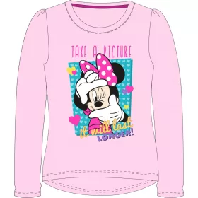   Disney Minnie Take a Picture gyerek hosszú póló, felső 8 év / 128 cm