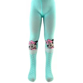   Disney Minnie Dots Green gyerek harisnya 6 - 7 év / 116 - 122 cm