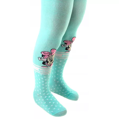 Disney Minnie Dots Green gyerek harisnya 8 - 9 év / 128 - 134 cm