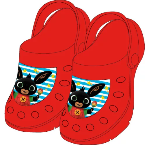 Bing Red gyerek papucs clog 24/25