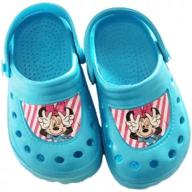 Disney Minnie Peek-a-Bow Blue gyerek papucs clog 26/27