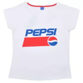 Pepsi White női rövid póló, felső S